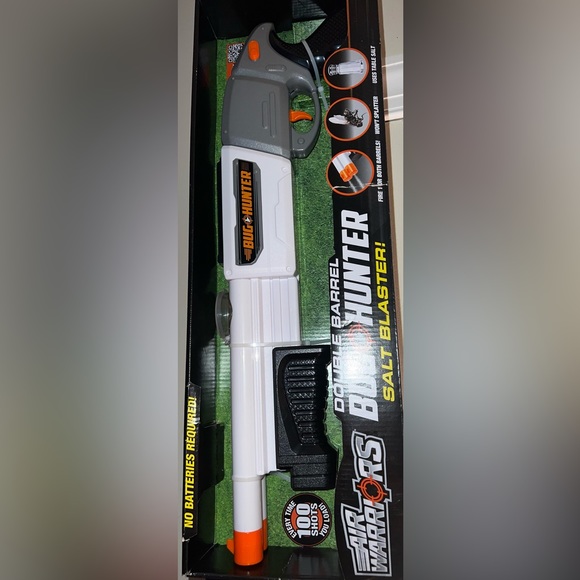COPY - NEW BUG HUNTER SALT BLASTER Air Warriors, DOUBLE BARREL SALT GUN FOR FLI… - Picture 13 of 15